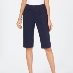 Style & Co Pull-on Skimmers Mid Rise Blue XXL